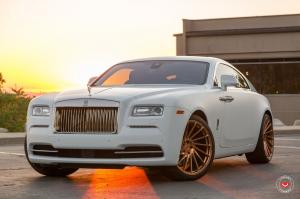 Rolls-Royce Wraith on Vossen Wheels (VPS-305T) 2017 года